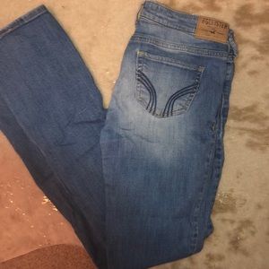 LIGHT COLOR BOOT CUT HOLLISTER JEANS